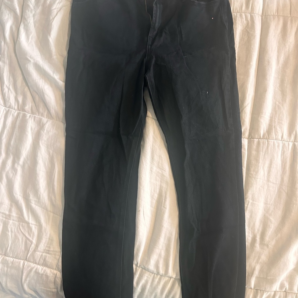 Old Navy High-Rise Super Skinny Black Jeans